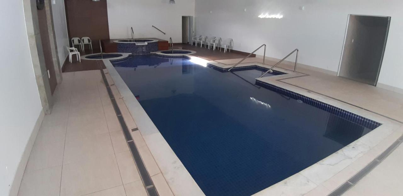 Flat No Apart-Hotel Cavalinho Branco Com Piscina Aquecida 1D8 Águas de Lindóia Eksteriør billede